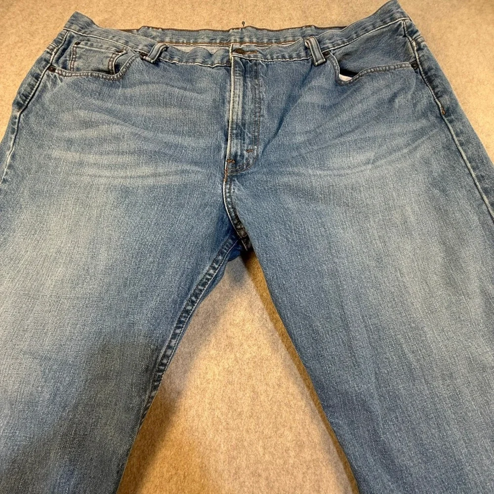 Levis 569 Loose Straight Fit Mens Jeans Blue Medium Wash Denim‎ W44 L32